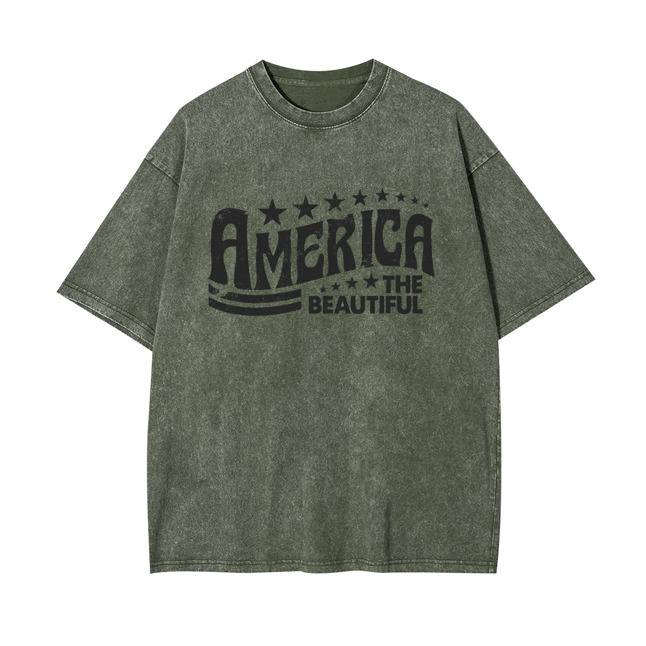 America The Beautiful Garment-dye Tees