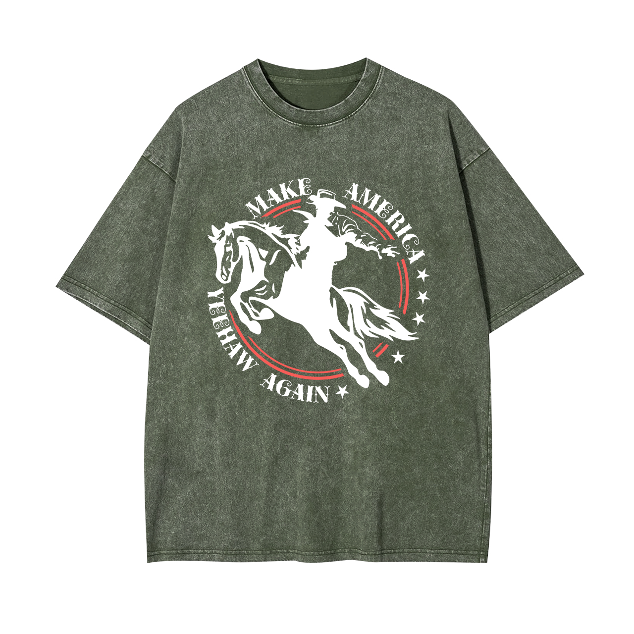 Make America Yee Haw Again Garment-dye Tees