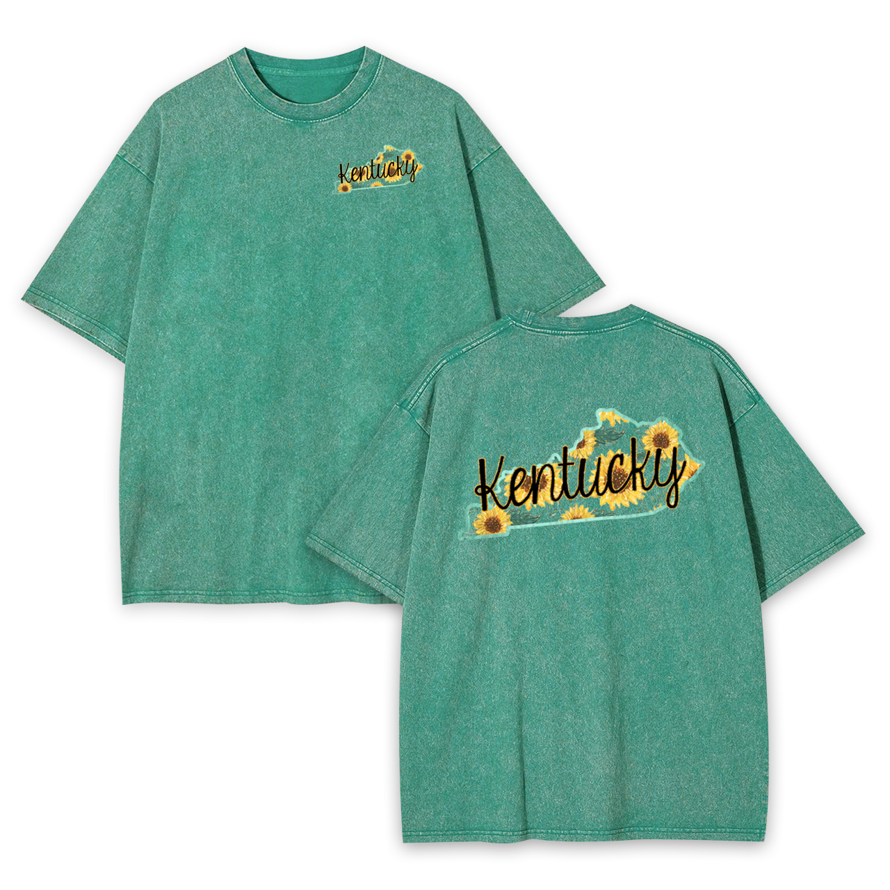 Kentucky Sunflower Garment-dye Tees