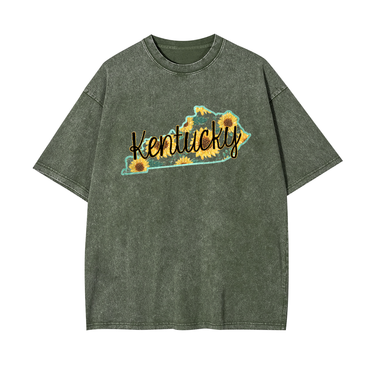 Kentucky Sunflower Garment-dye Tees