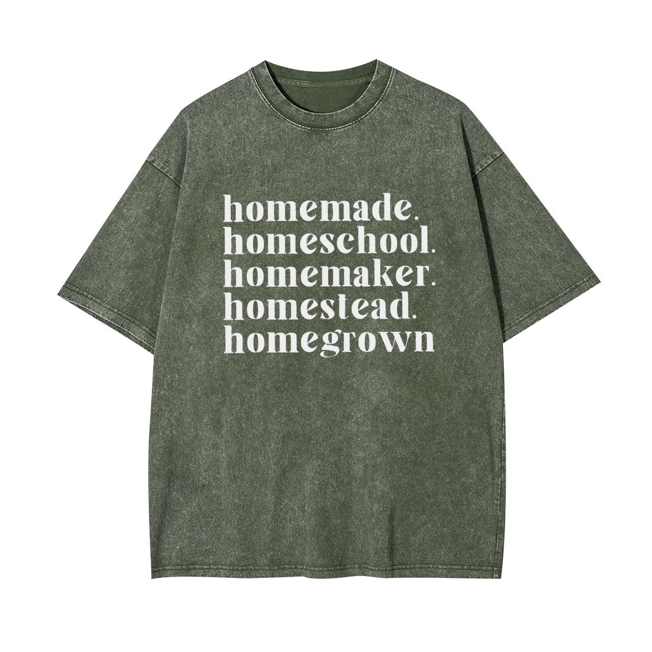 Homemade��Homeschool Garment-dye Tees