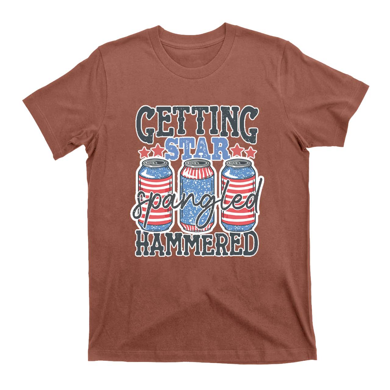 Getting Star Spangled Hammered T-Shirts