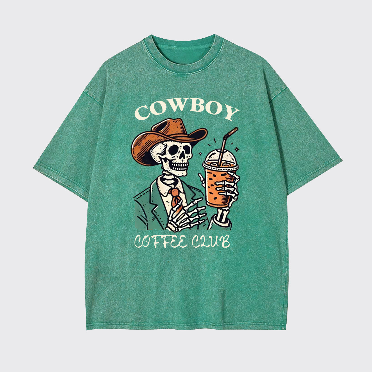 Cowboy Coffee Club Garment-dye Tees