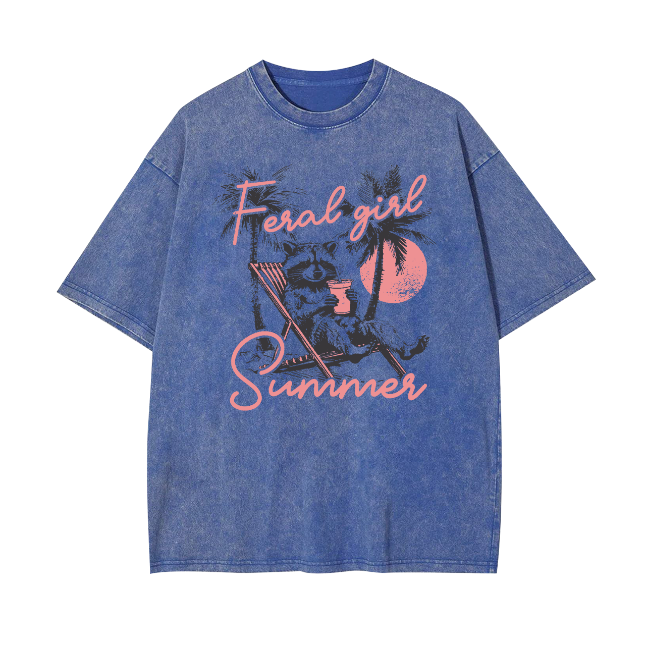 Feral Girl Summer Garment-dye Tees