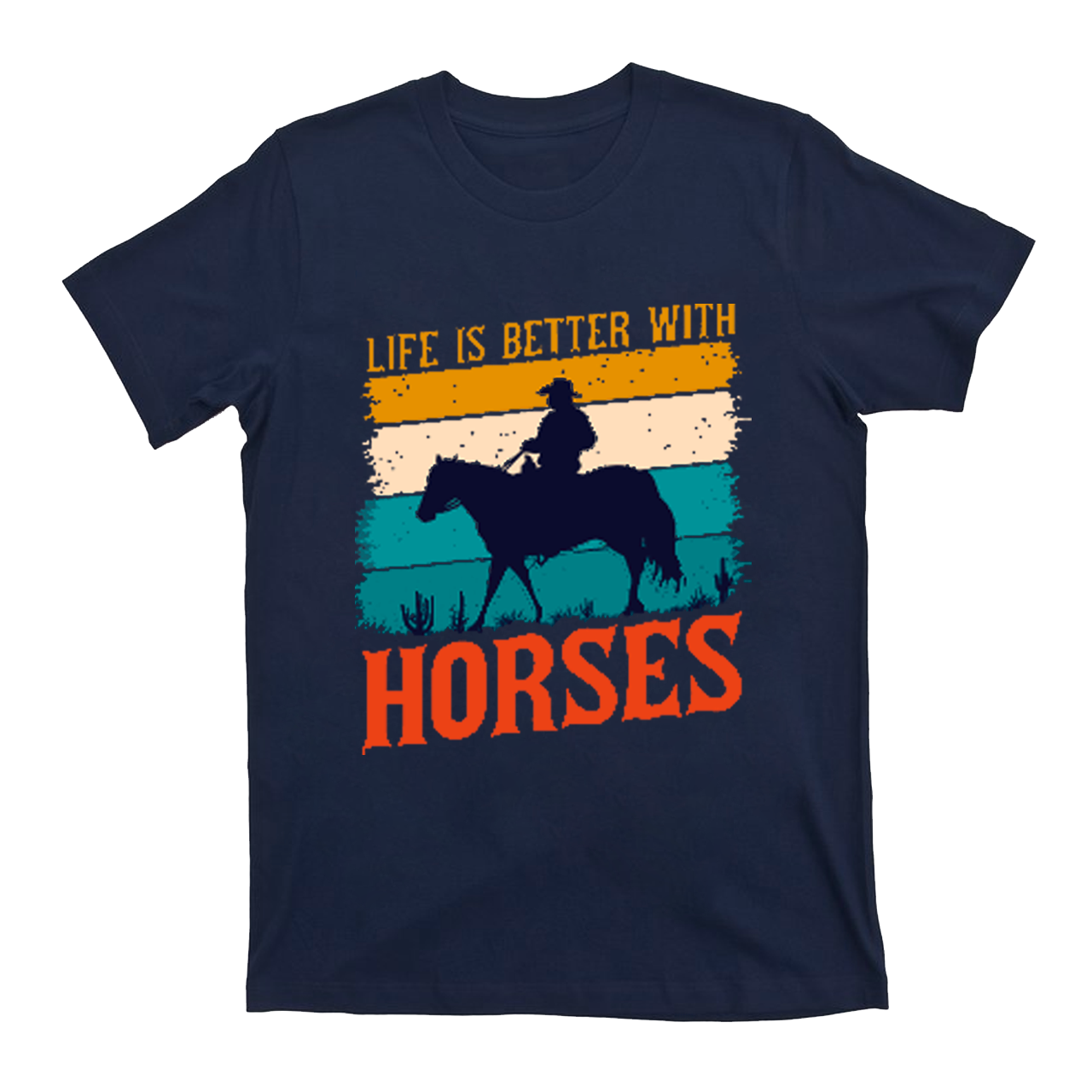 Life Is Better With Horses T-Shirts