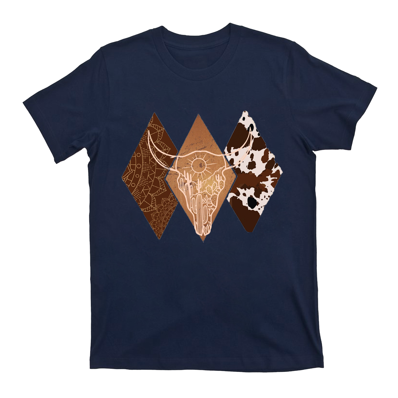 Boho Bull Cowskull T-Shirts