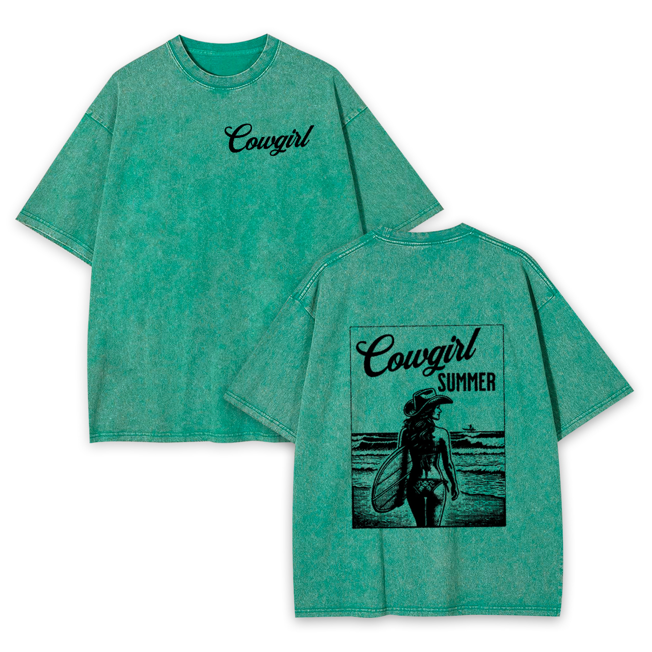 Cowgirl Summer Garment-dye Tees