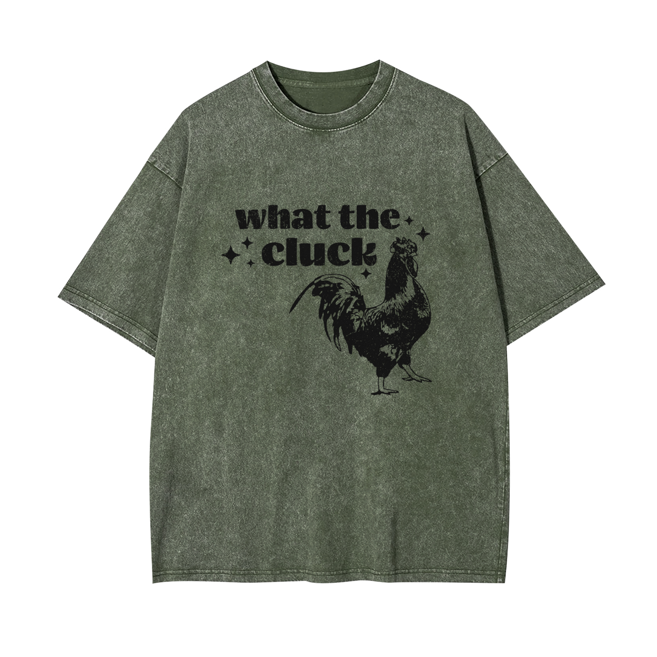 What the Cluck Garment-dye Tees