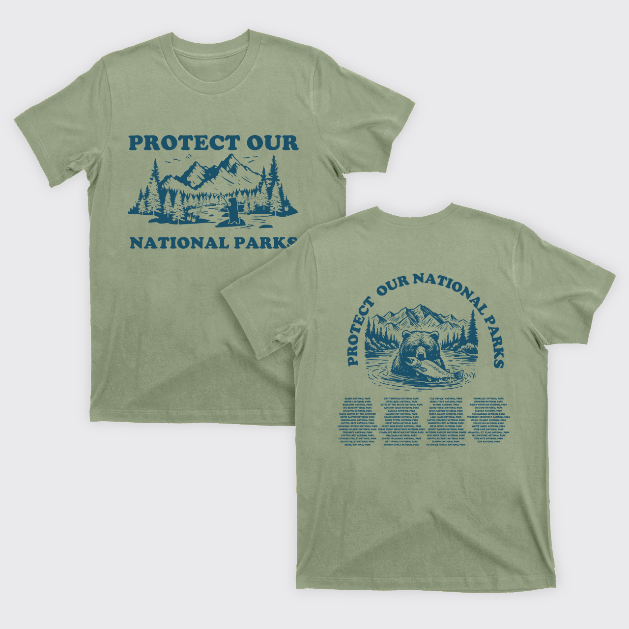 Support National Parks T-Shirts