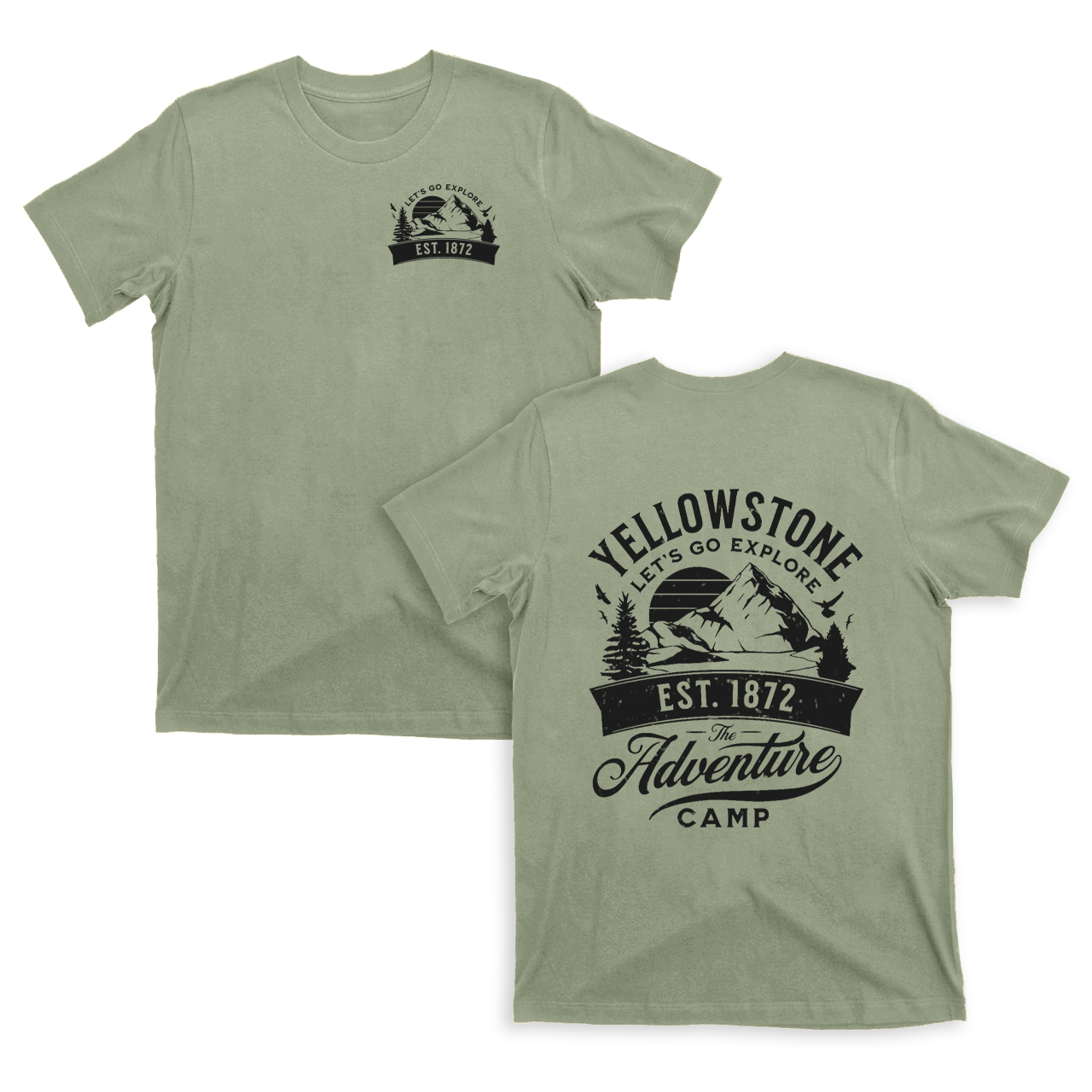 Yellowstone Let's Explore T-Shirts