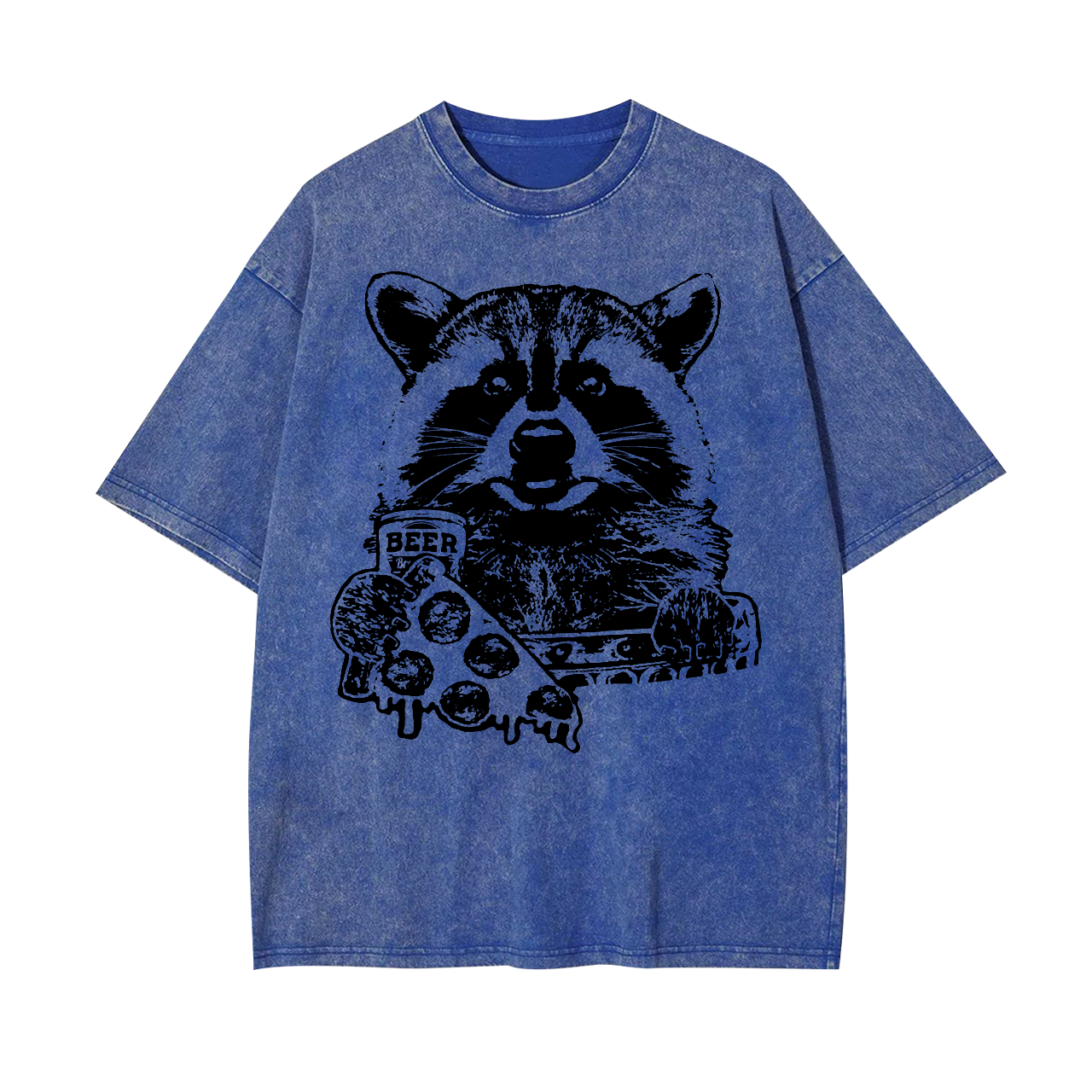 Pizza And Beer Garment-dye Tees