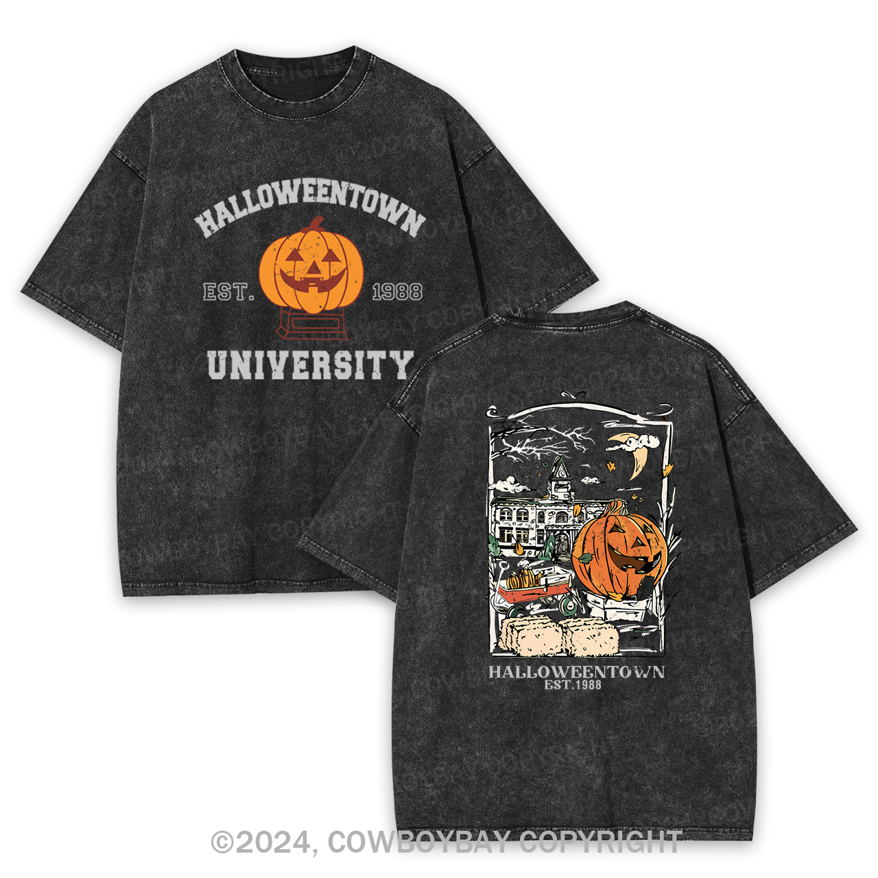 Halloweentown EST.1998 Garment-dye Tees