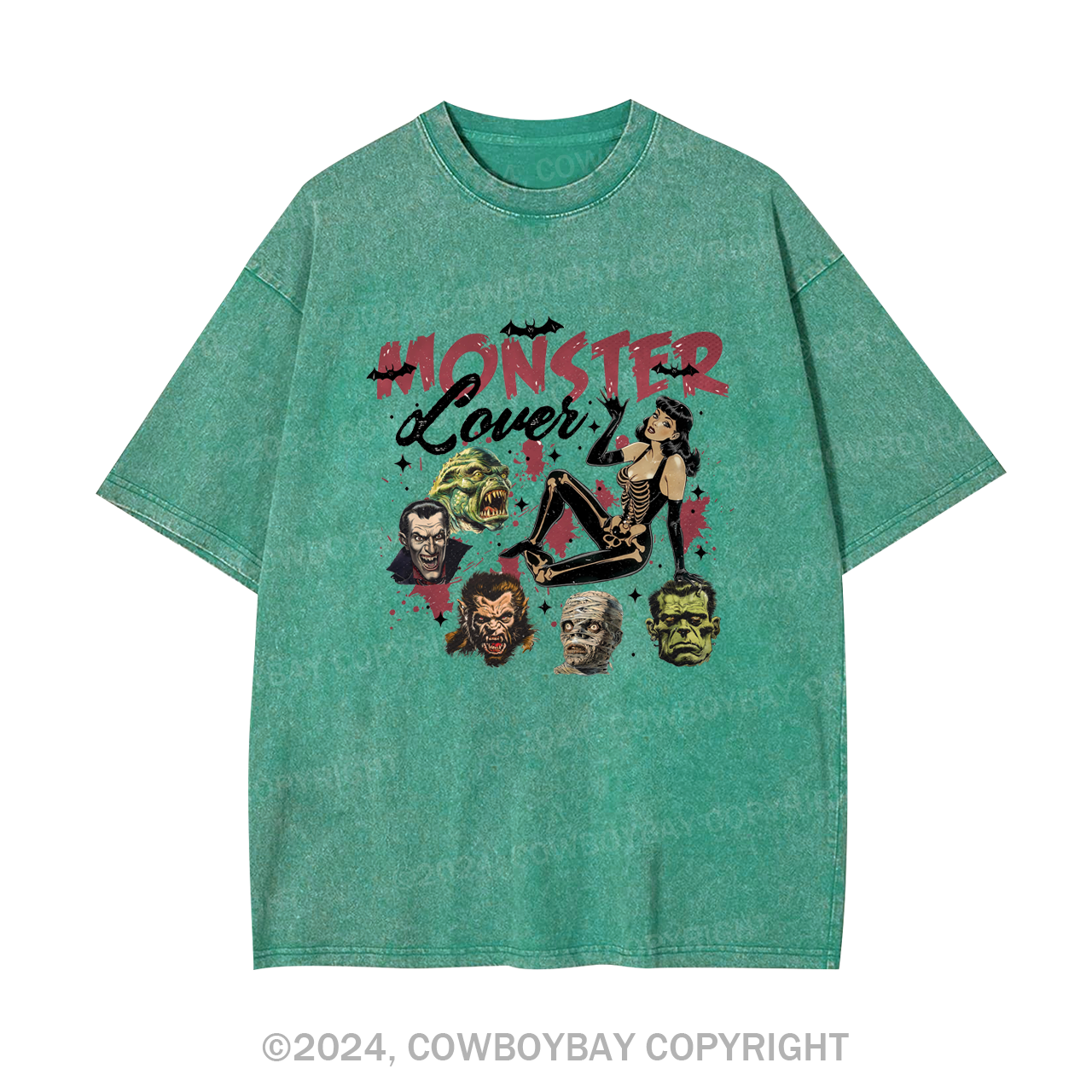 Monster Lover Garment-dye Tees