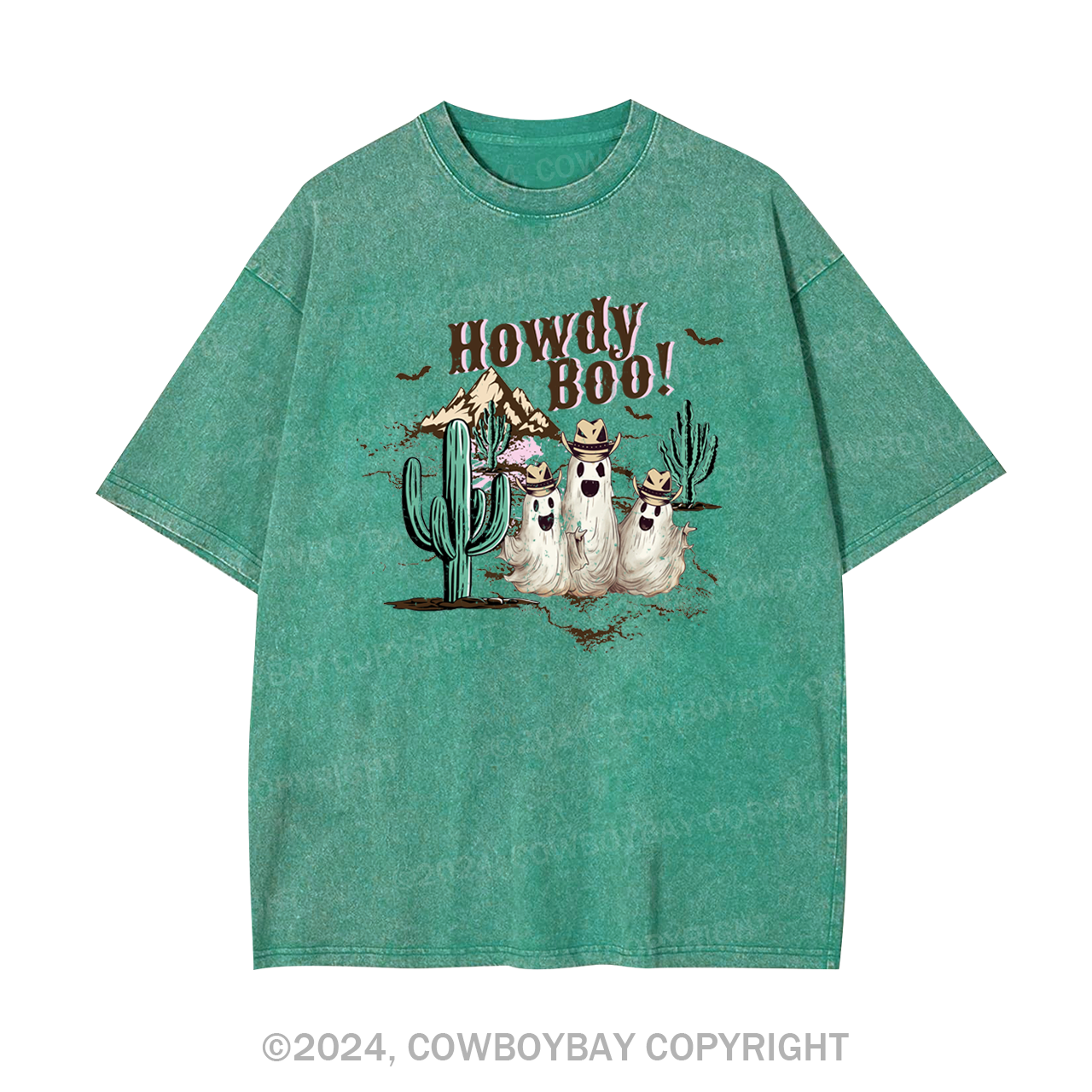 Howdy Boo Garment-dye Tees