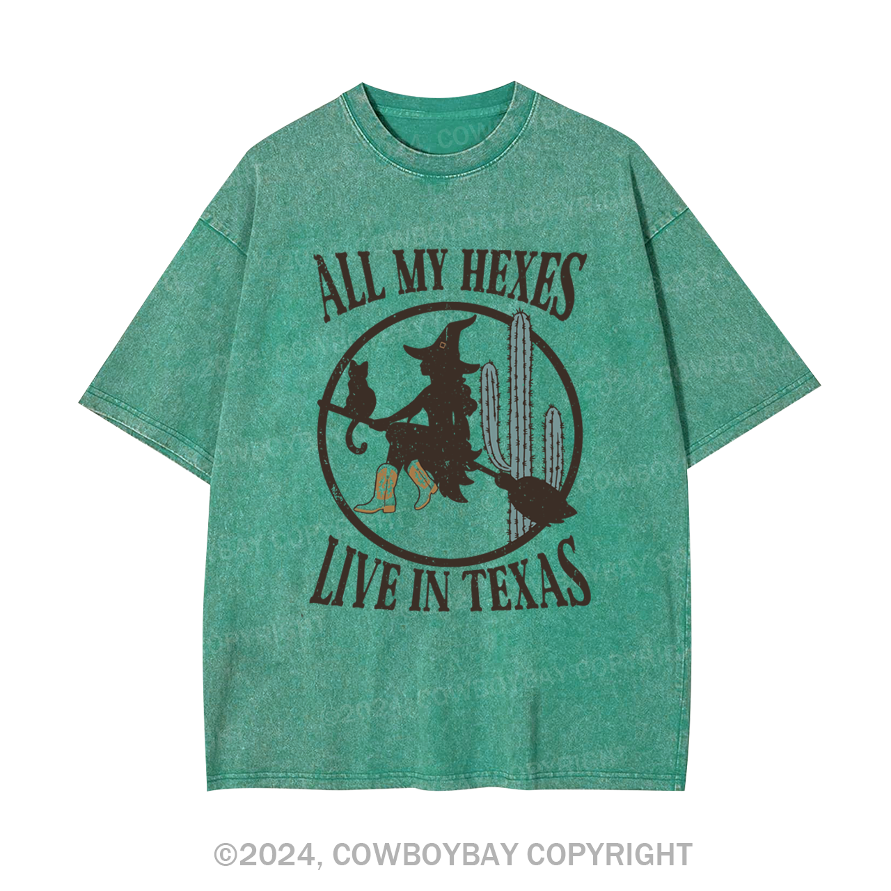 All My Hexes Live In Texas Garment-dye Tees