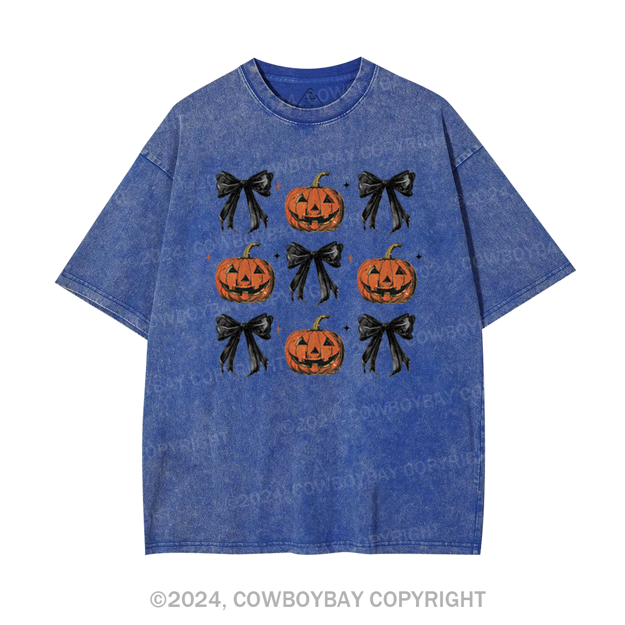 Coquette Bow Halloween Garment-dye Tees