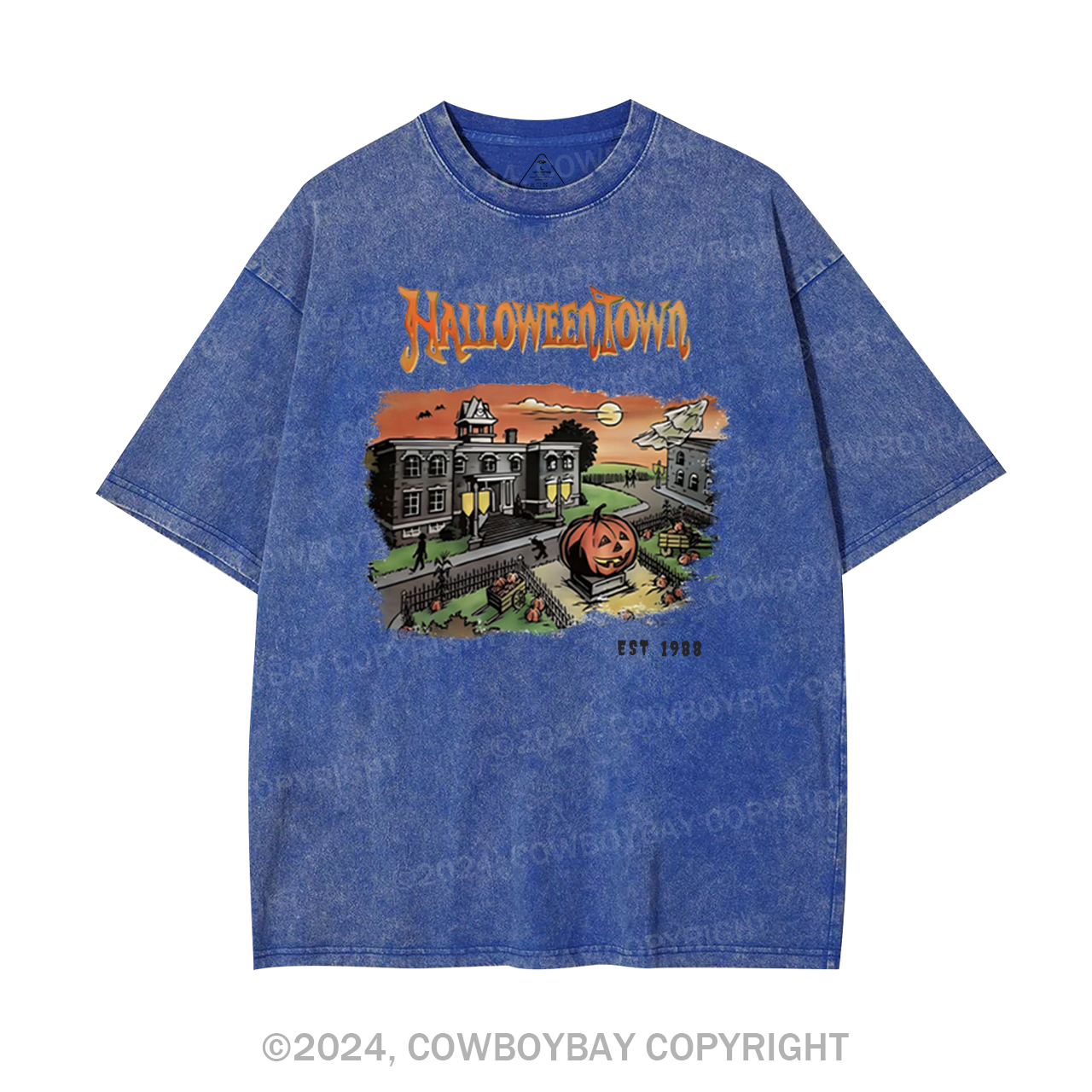 Halloween Town University Garment-dye Tees