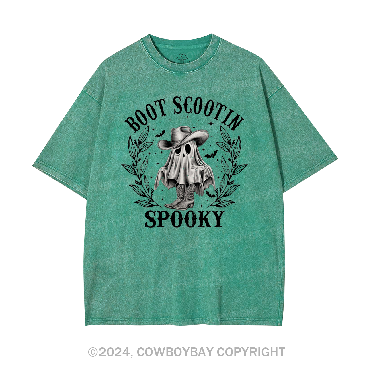 Boot Scoot Spooky Garment-dye Tees