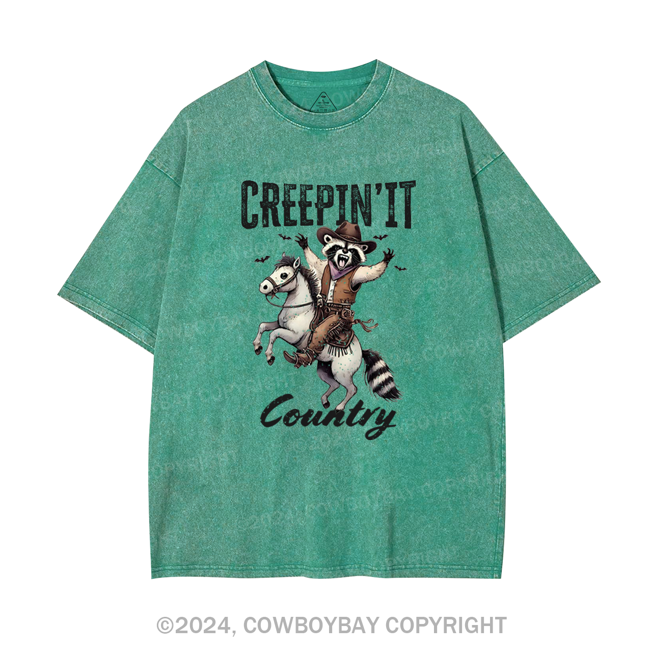 Creepin' It Country Garment-dye Tees