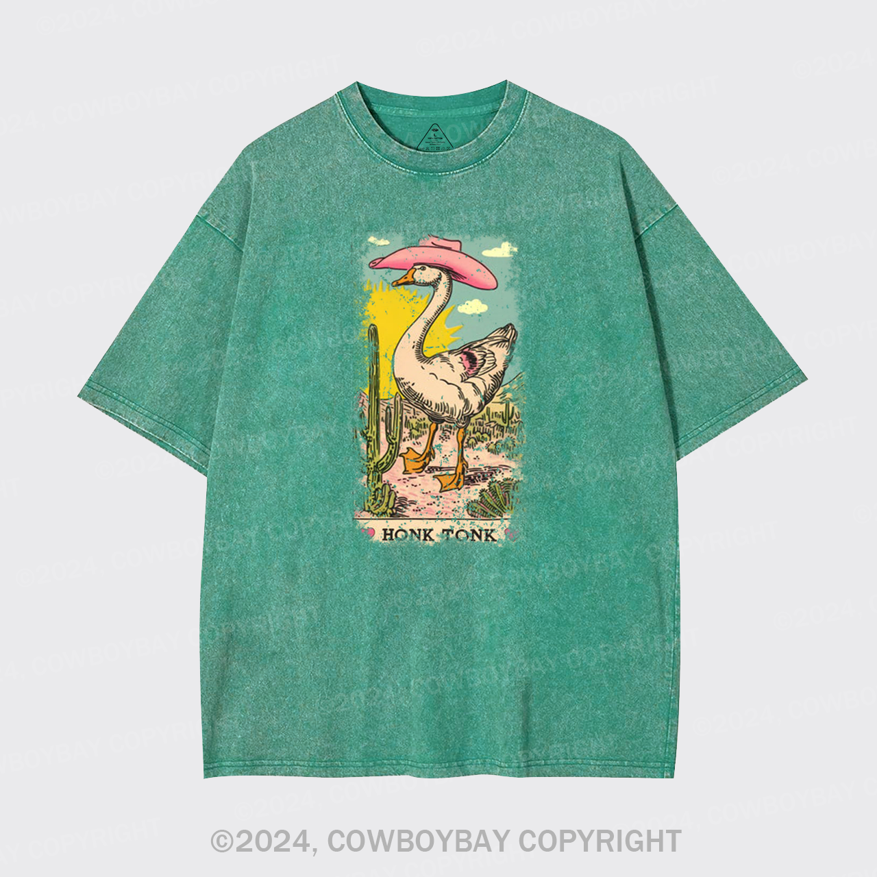 Honk Tonk Goose Tarot Garment-dye Tees