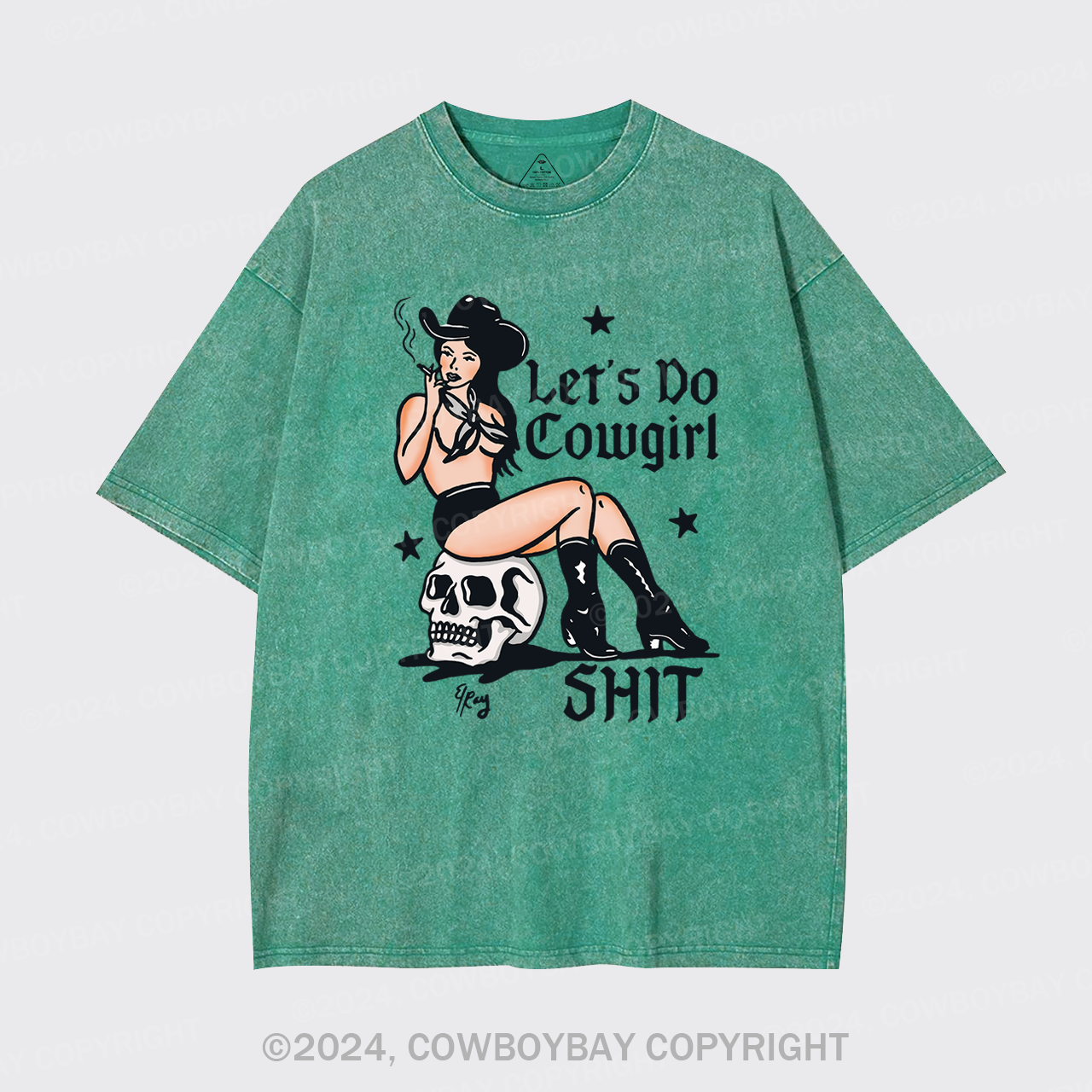 Let's Do Cowgirl Shit Garment-dye Tees