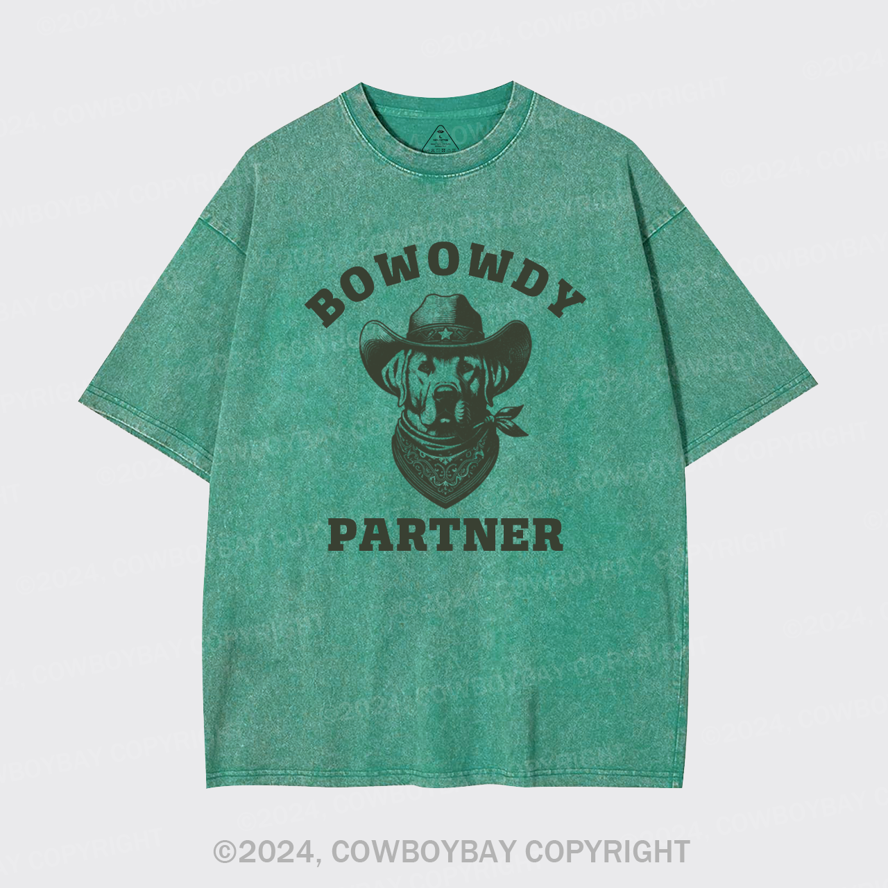 Bow-Wowdy Partner Garment-dye Tees