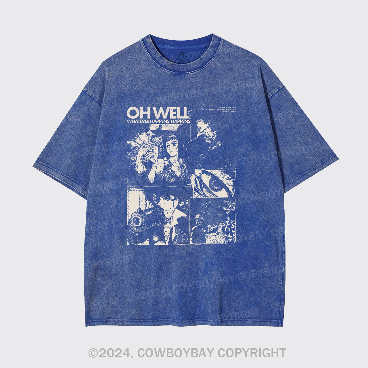 Cowboy Bebop Garment-dye Tees