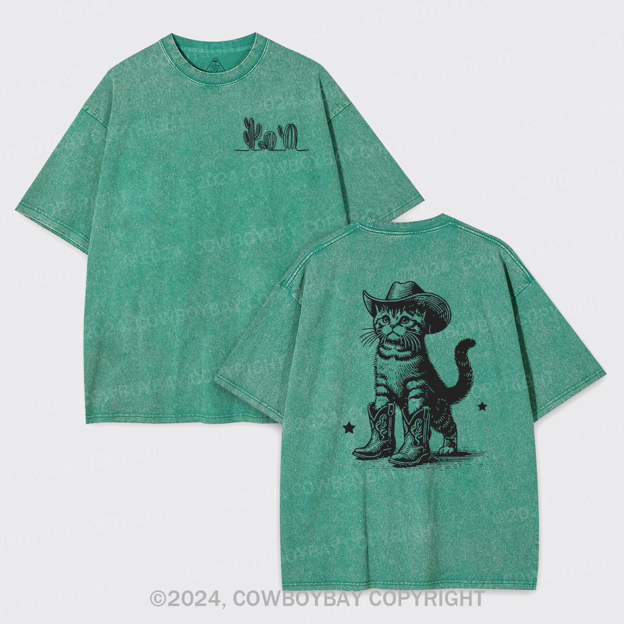 The Ranch Cats Are Loyal Garment-dye Tees
