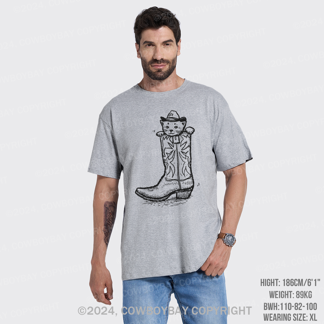 Cowboy Kitten T-Shirts