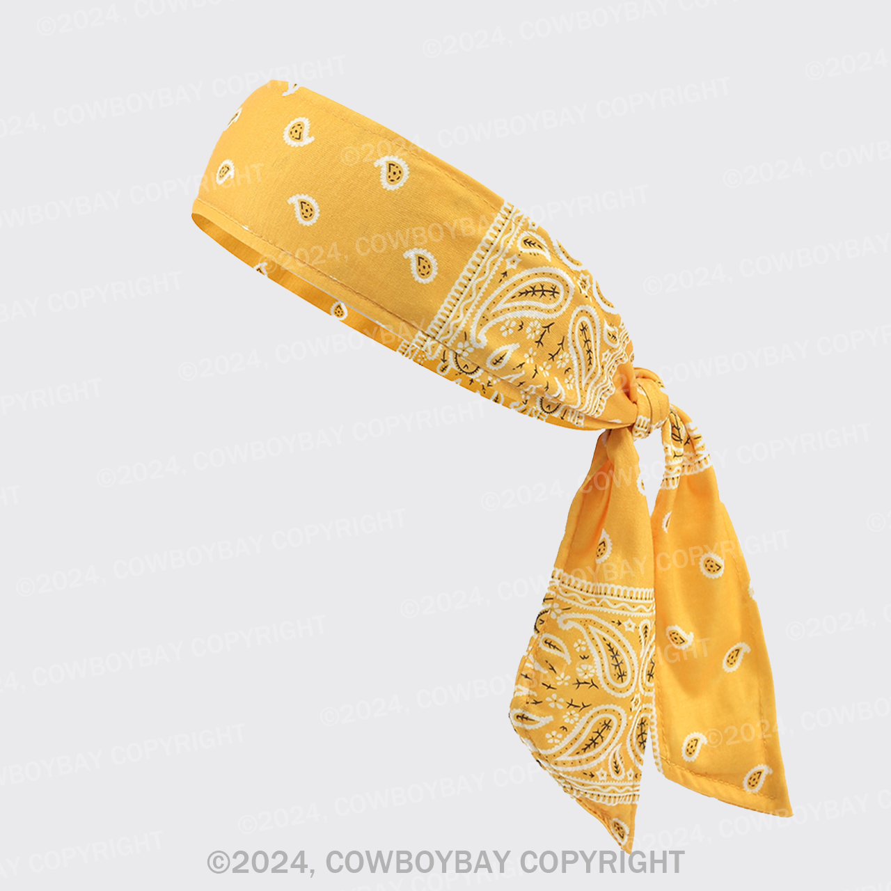 Yellow Cashew Headbands