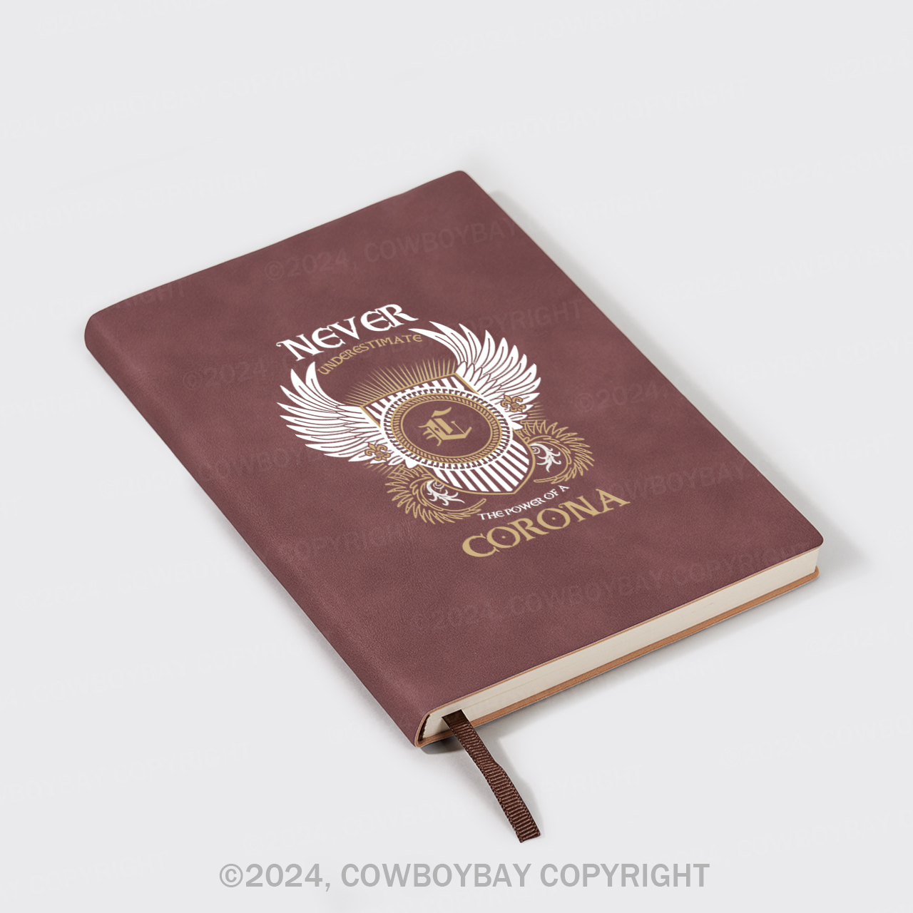 A5 Vintage Sheepbark Notebook-The Power of A