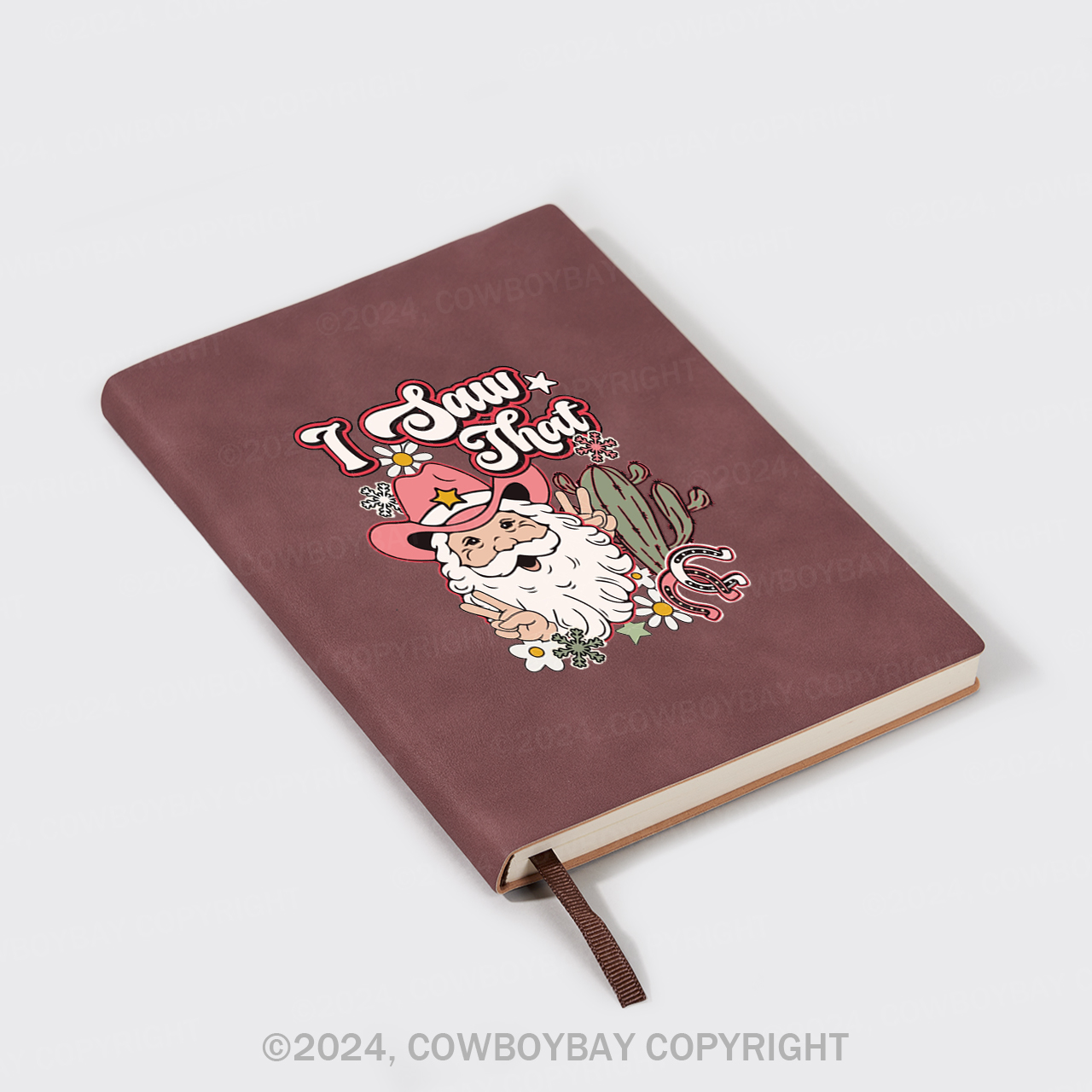 A5 Vintage Sheepbark Notebook-I Saw That