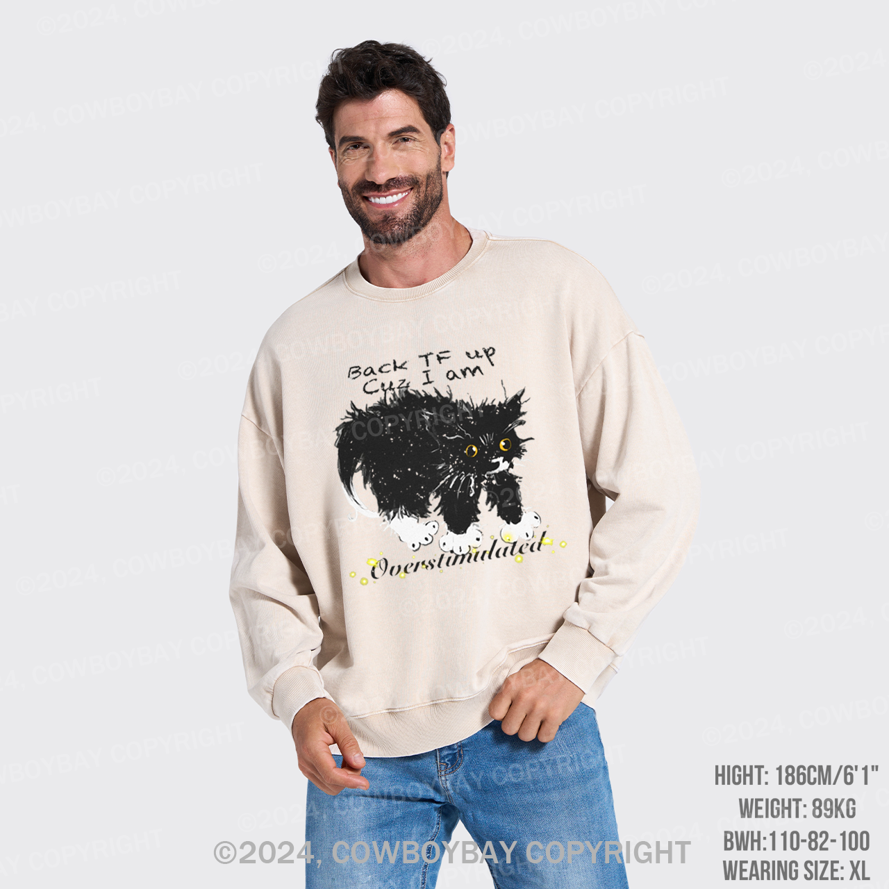 Overstimulated Washed Sweatshirts