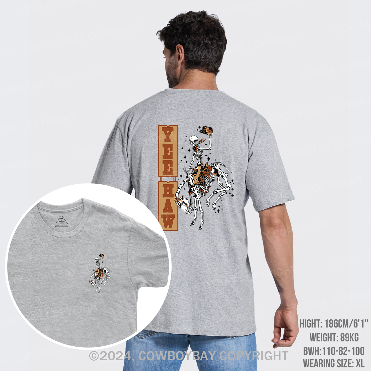 Yee Haw,Retro Halloween T-Shirts