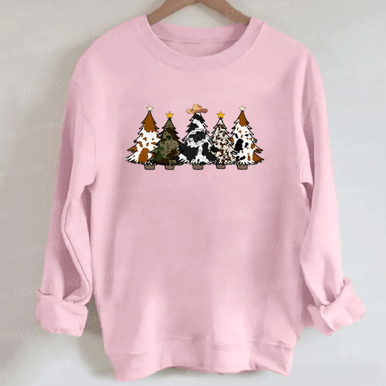 Merry Christmas Cowboy Sweatshirt