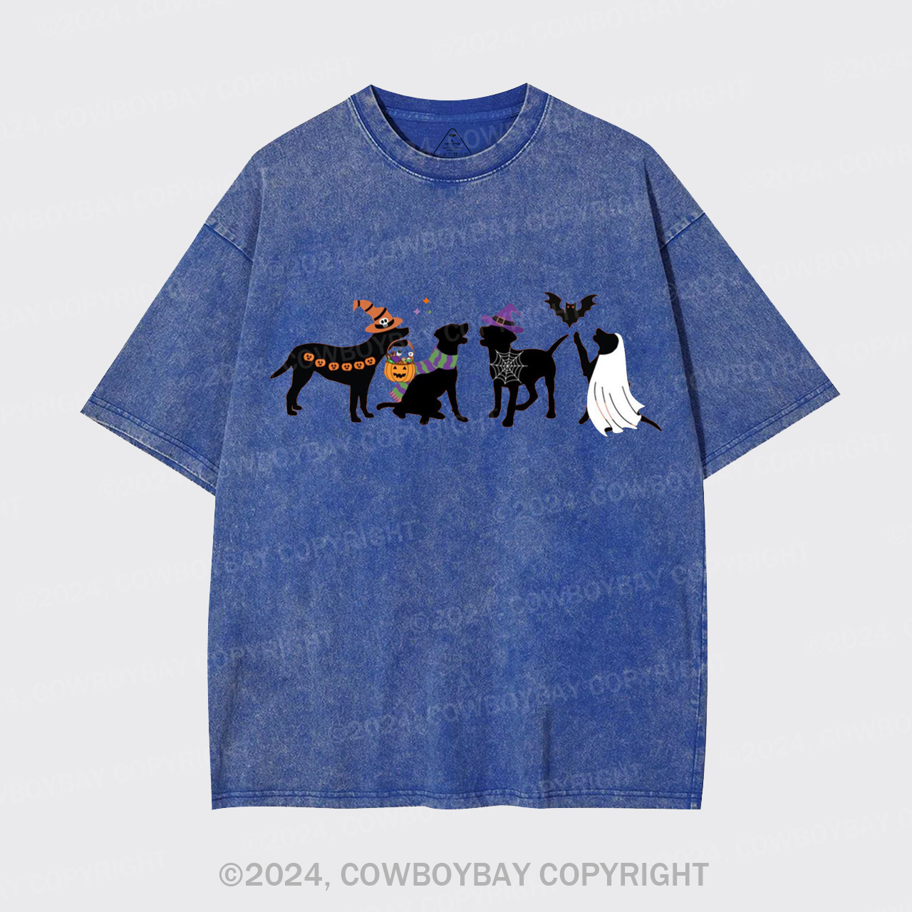Halloween Dog Garment-dye Tees