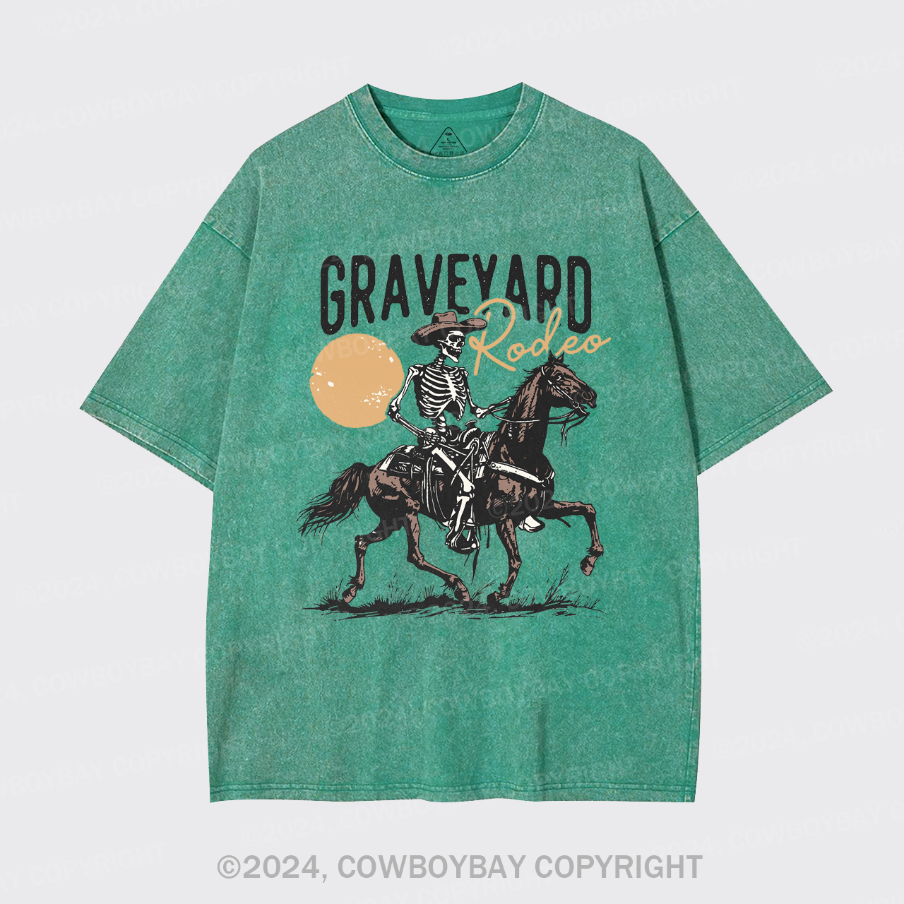 Graveyard Rodeo Garment-dye Tees