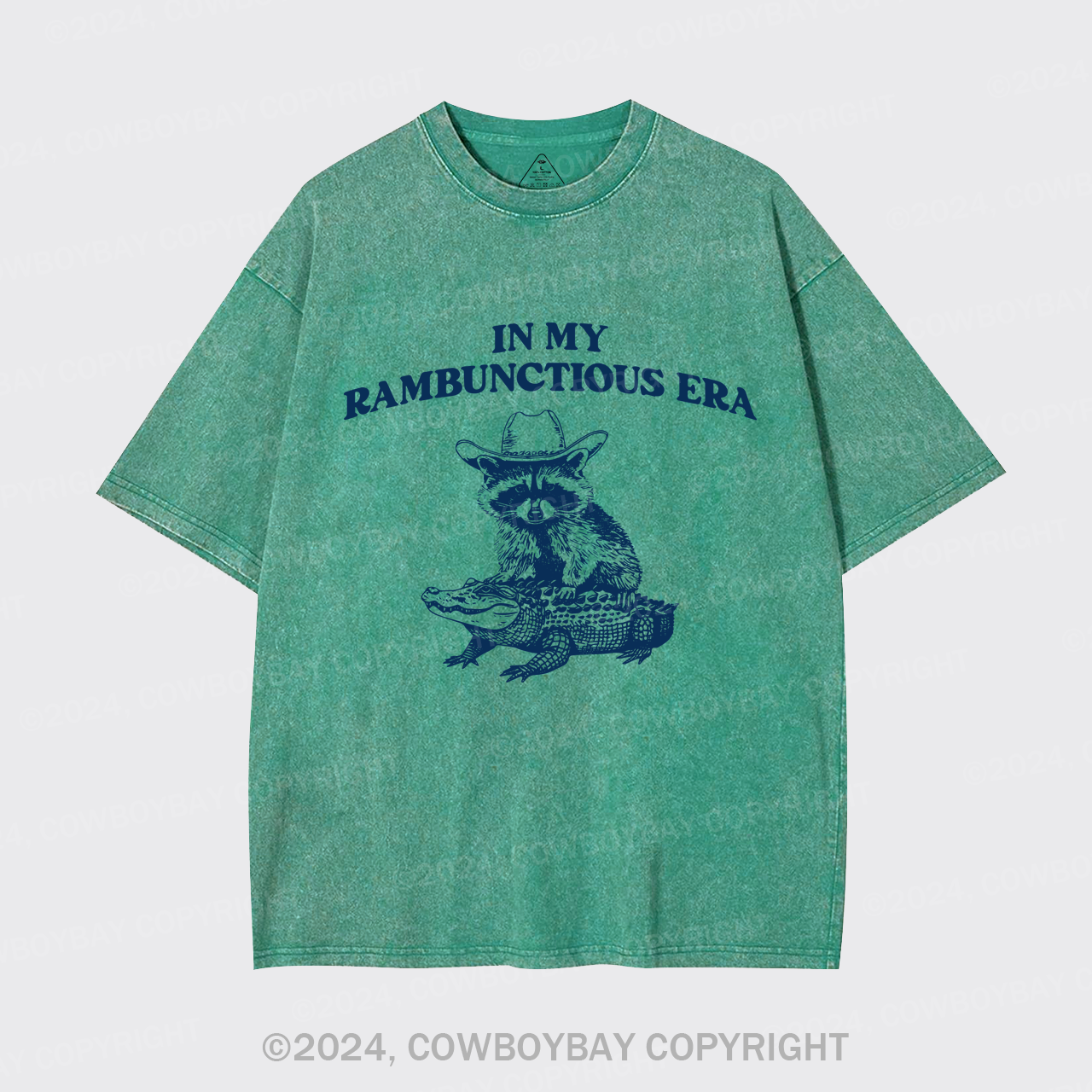 In My Rambunctious Era Racoon Garment-dye Tees