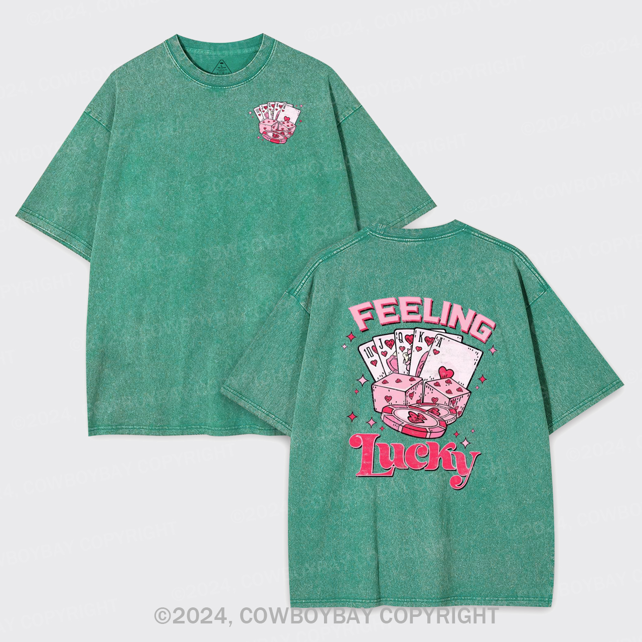 Feeling Lucky Garment-dye Tees