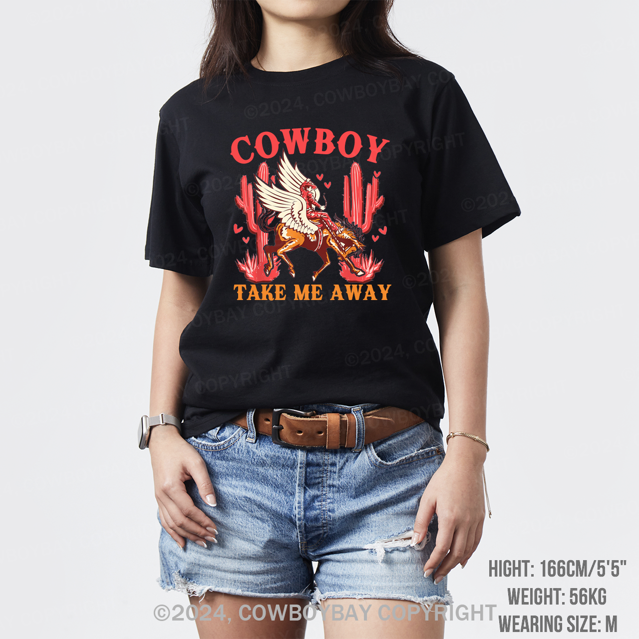 Wild West Cowboy Take Me Away T-Shirts