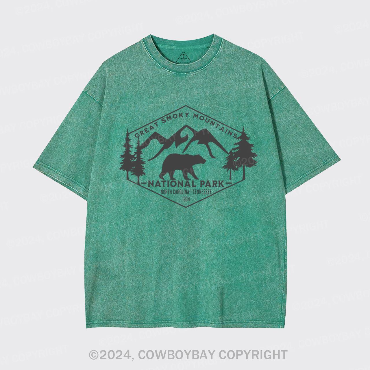 Great Smoky Mountains Garment-dye Tees