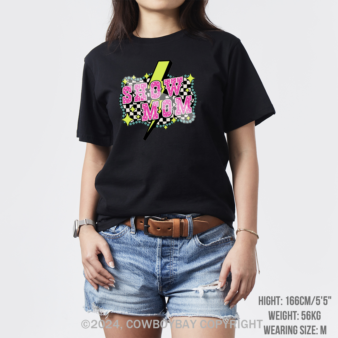 Show Mom Cowgirl T-Shirts