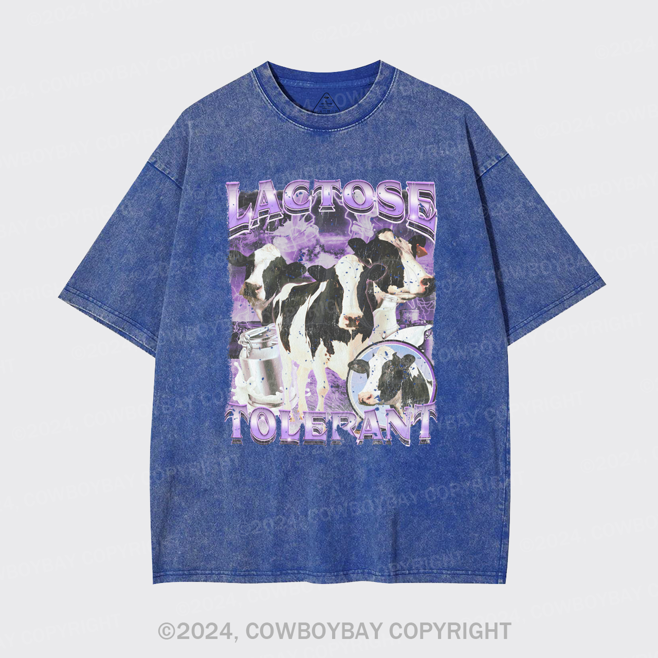 Lactose Tolerant Garment-dye Tees