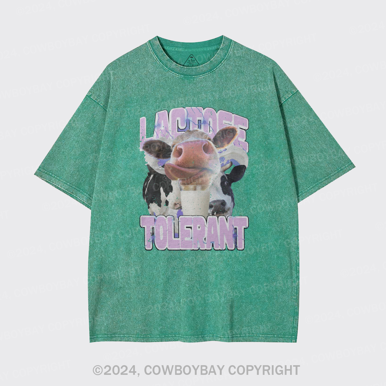Lactose Tolerant Vintage Garment-dye Tees