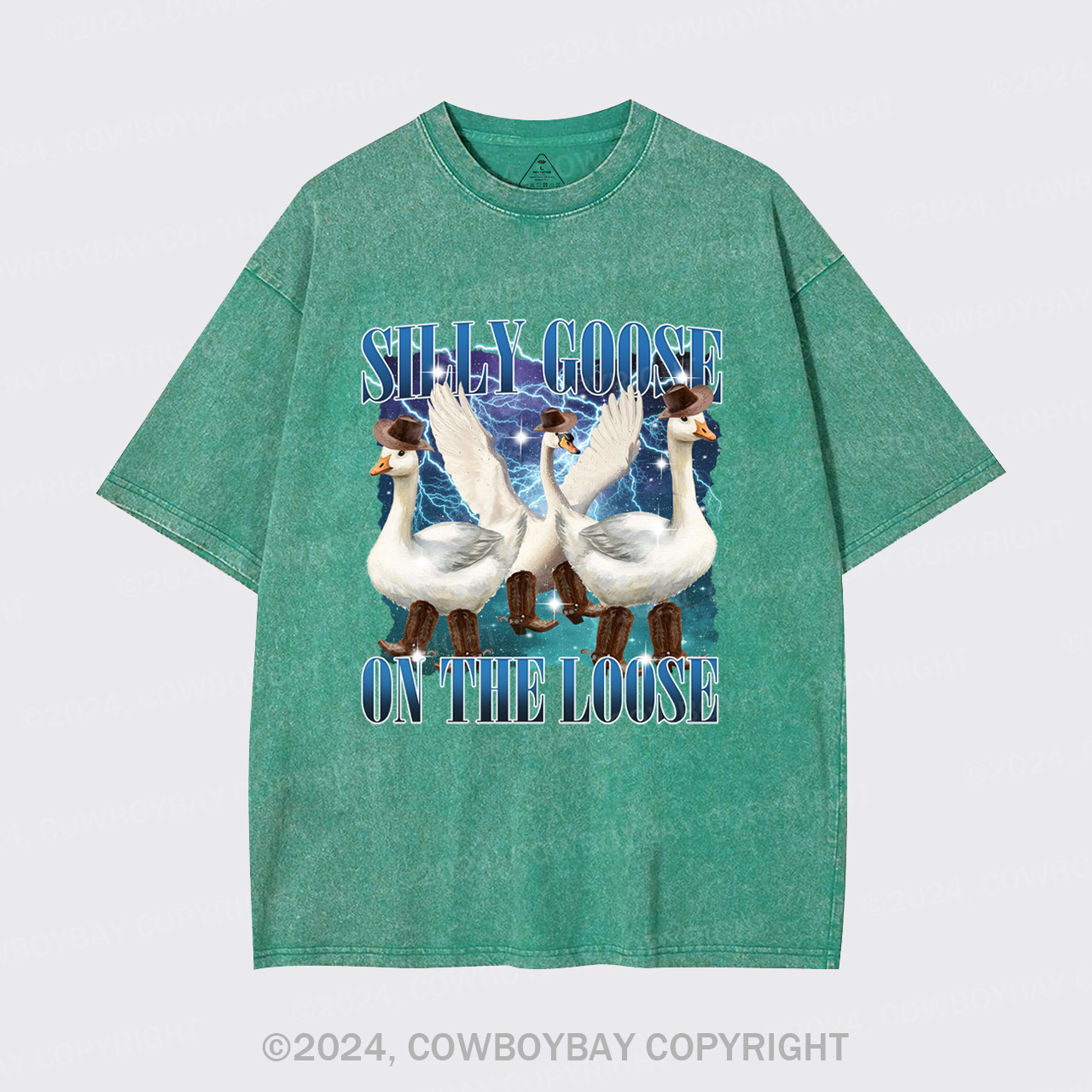 Silly Goose On The Loose Garment-dye Tees