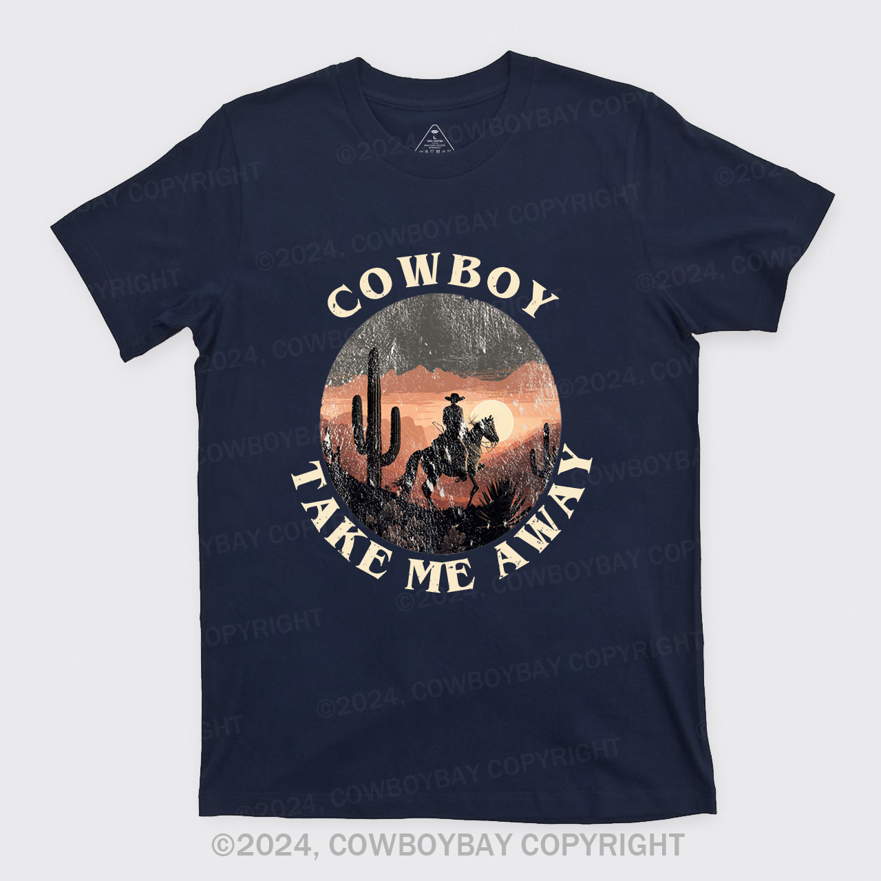 Cowboy Take Me Away Cute Farm T-Shirts