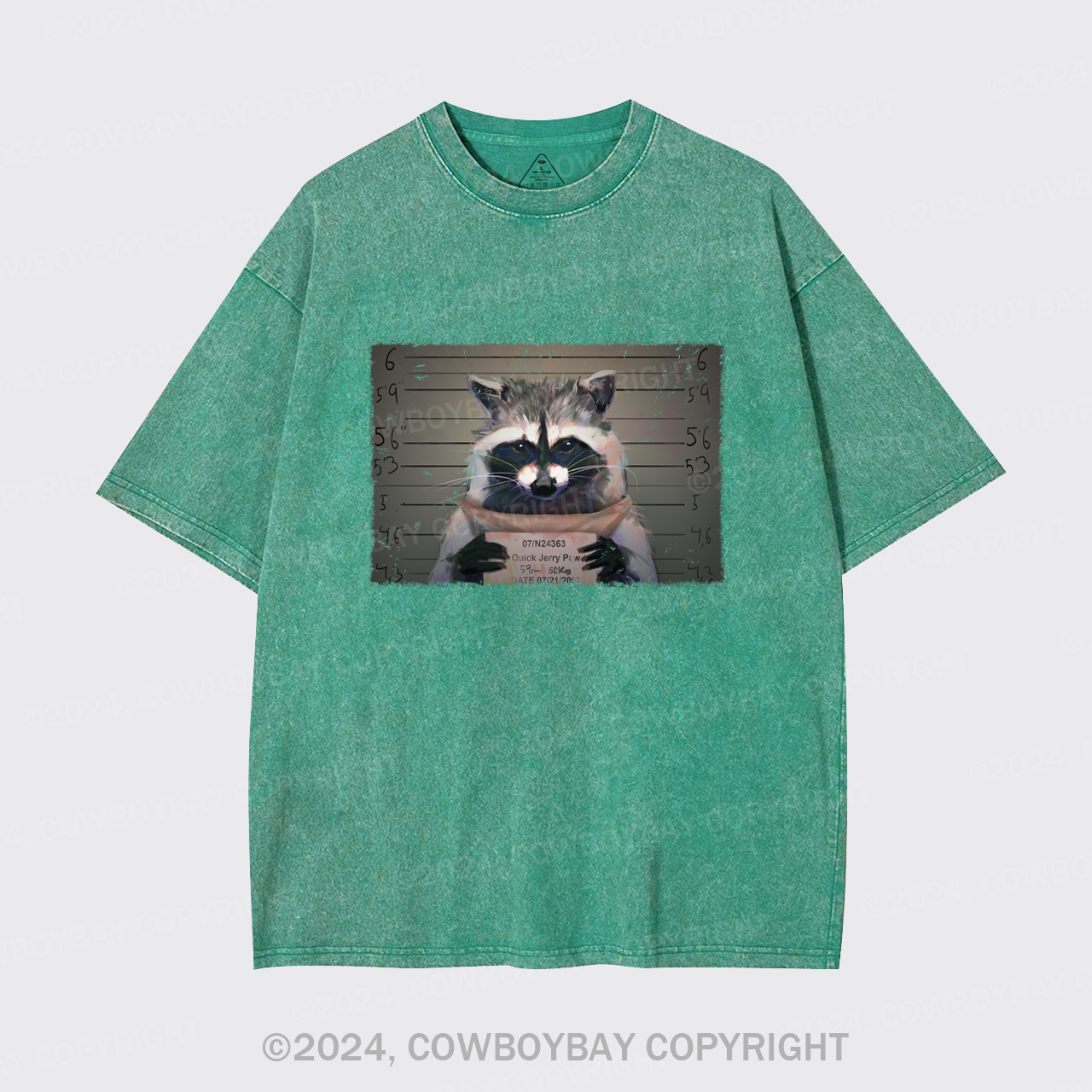 The Captive Raccoon Killer Garment-dye Tees