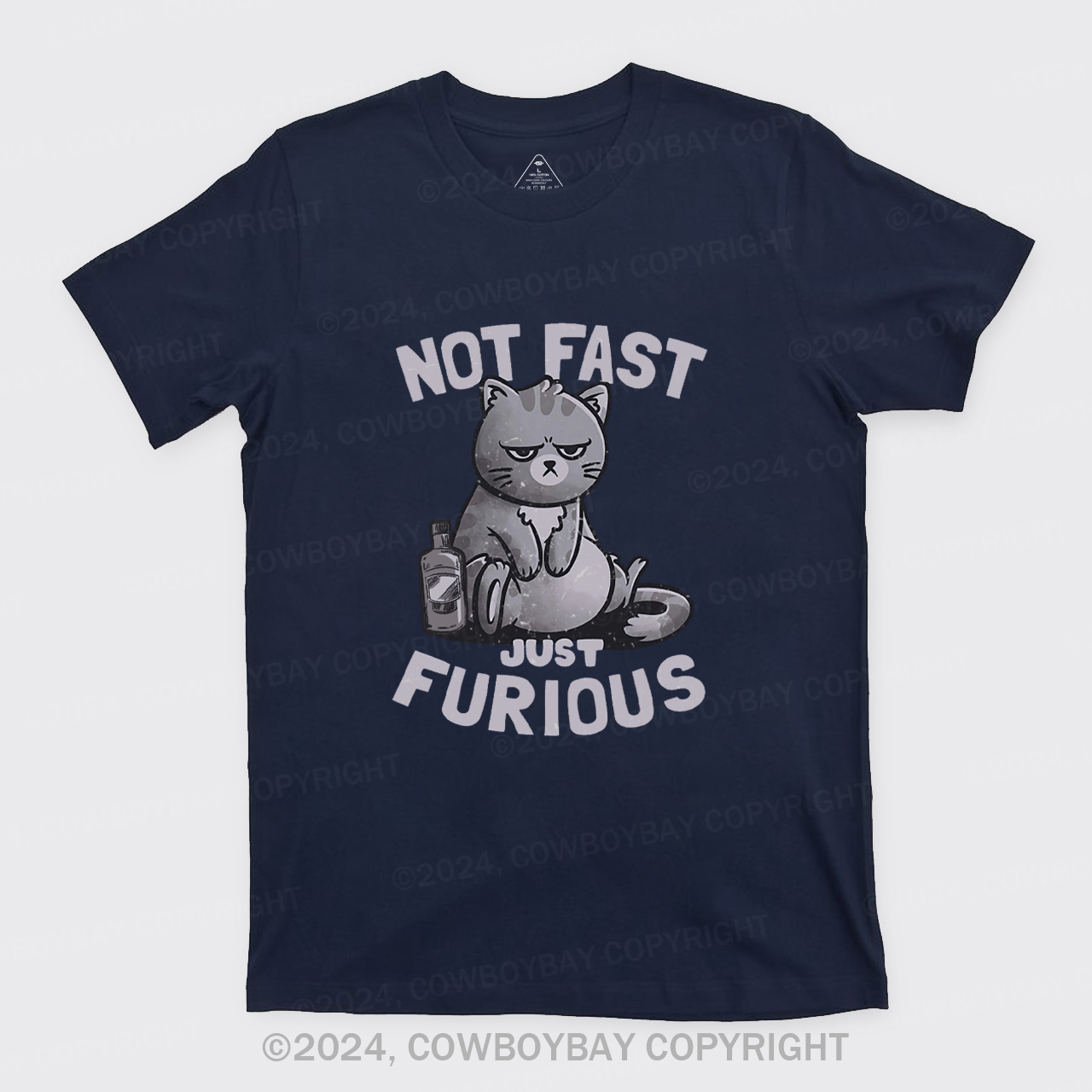 Not Fast Just Furious Cat T-Shirts