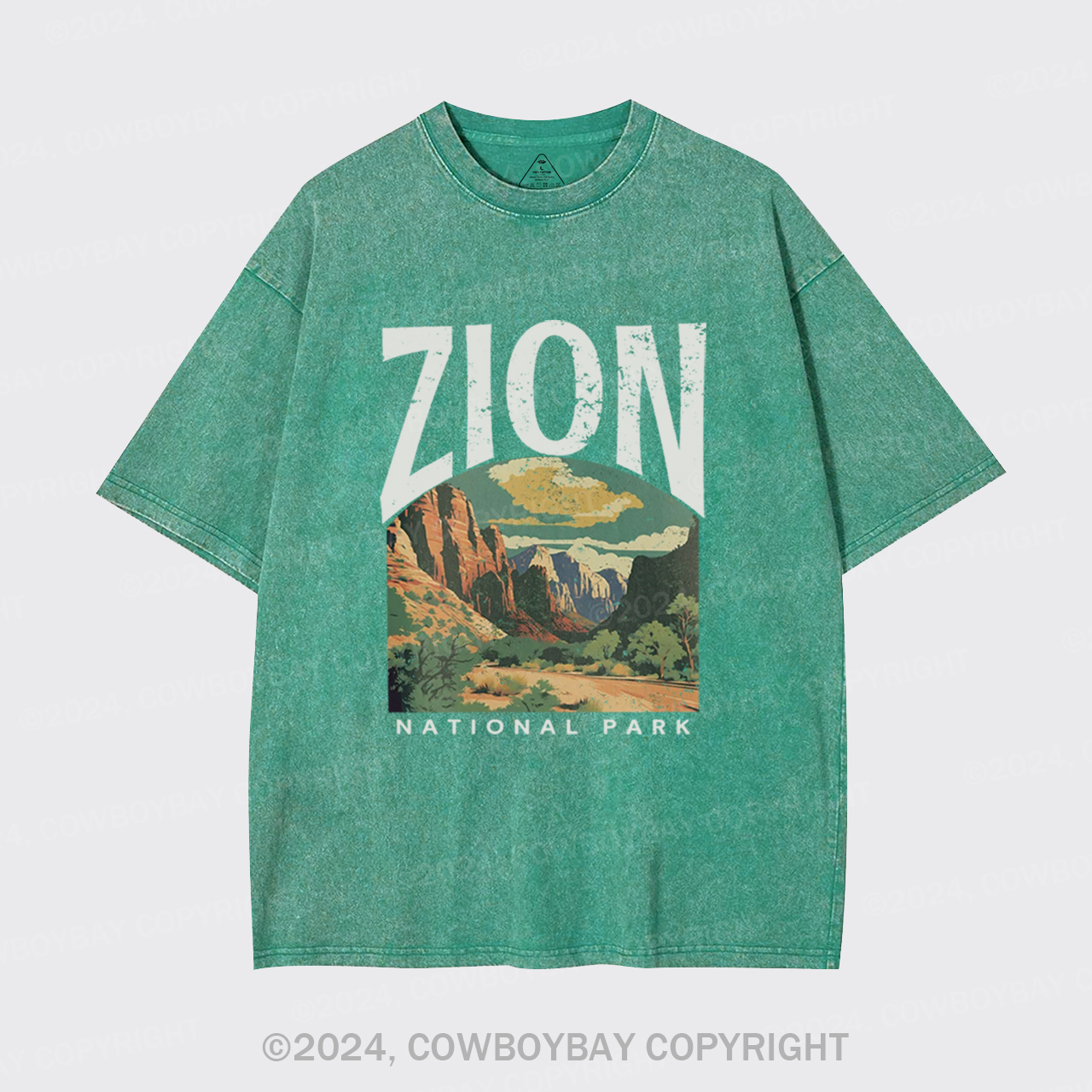Zion National Park Garment-dye Tees