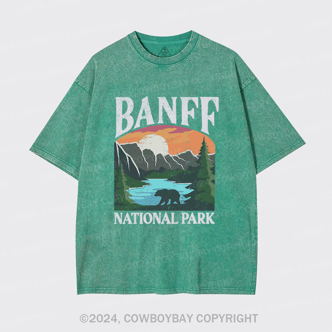 Rockies Banff National Park Garment-dye Tees